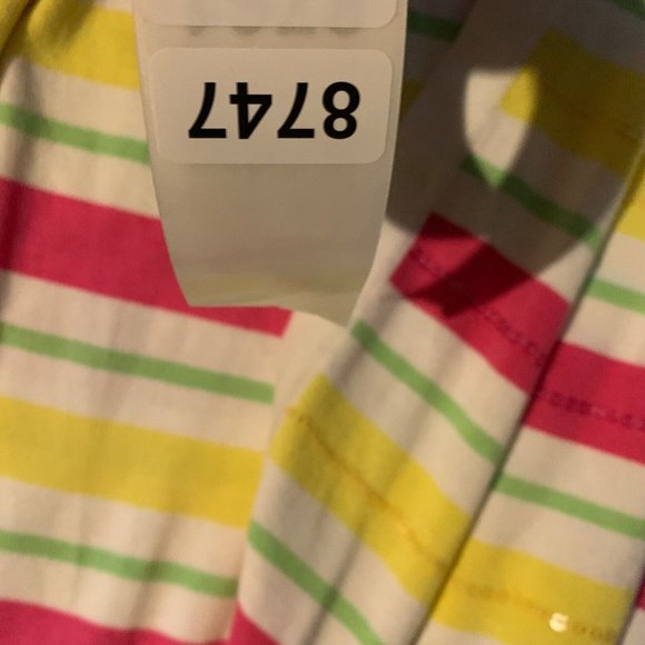 Quacker Factory Women's Multicolor Stripe Cotton Cardigan Sweater Size 2X 8747 - Picture 10 of 10